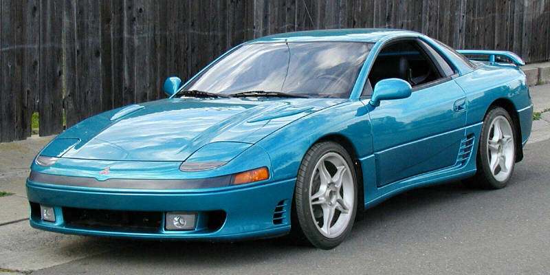 1991 Mitsubishi 3000GT VR4 Twin Turbo Jamaican Blue Metallic 