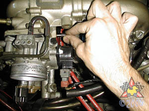Disconnecting the FPR Vacuum Line